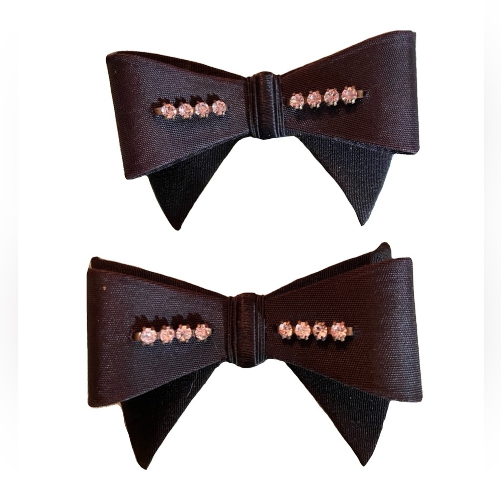 Vintage Bow Shoe Clips